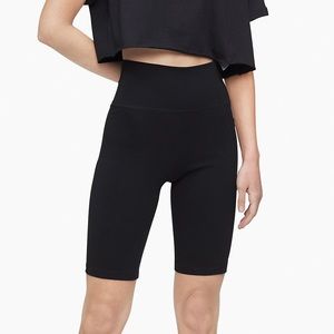 Calvin Klein Performance High Waist Biker Gym Shorts